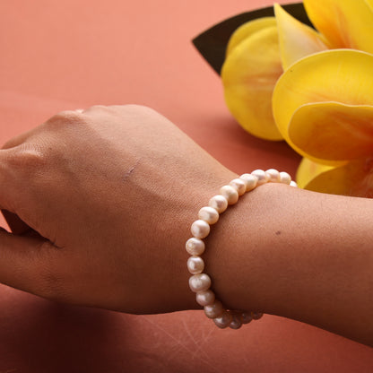 RK-Moti (Natural Pearl) Balancing Bracelet