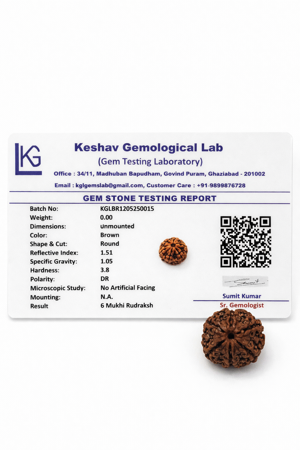 6 Mukhi Rudraksha: The Bead of Courage & Charm