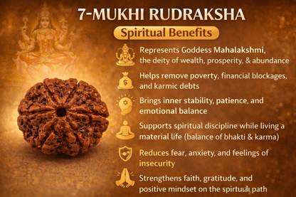 7 Mukhi Rudraksha: The Bead of Prosperity & Wealth