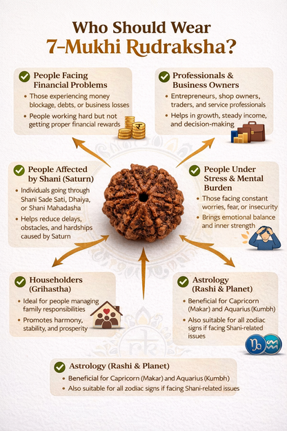 7 Mukhi Rudraksha: The Bead of Prosperity & Wealth
