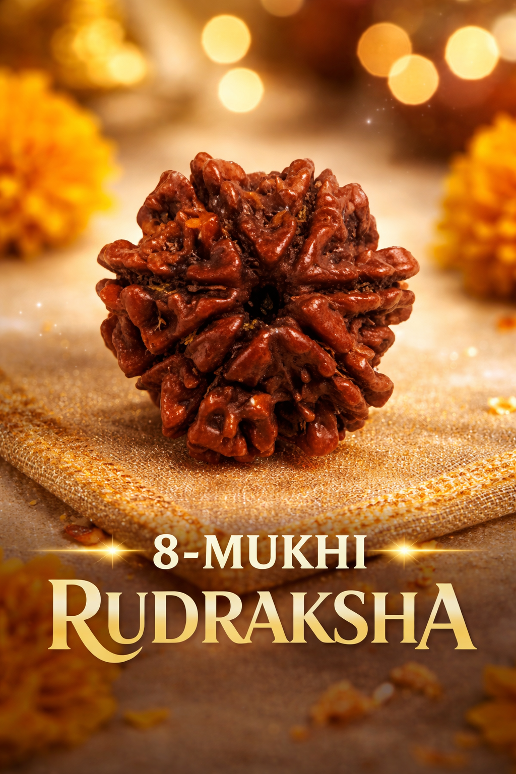 8 Mukhi Rudraksha: The Remover of Obstacles