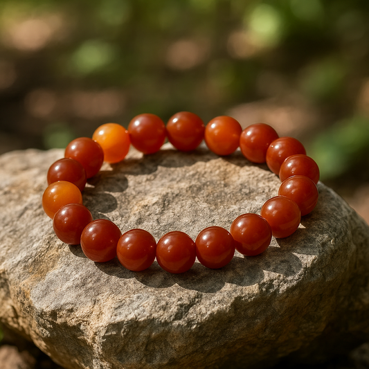 RK-Carnelian Natural Stone Balancing Bracelet
