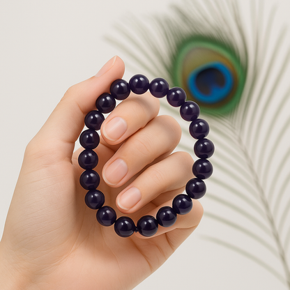 RK-Katela (Amethyst) Natural Stone Balancing Bracelet
