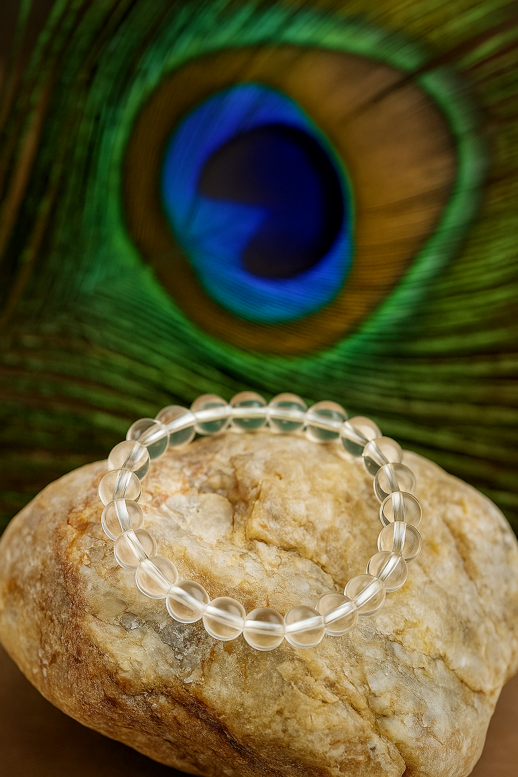 RK-Sphatik (Clear Quartz) Balancing Bracelet