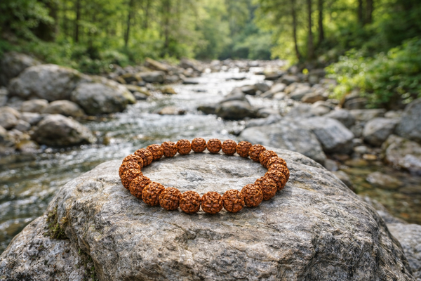5 Mukhi Rudraksha Bracelet: The Shield of Peace & Balance