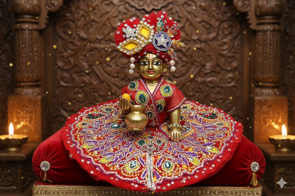 Red Bal Gopal Poshak