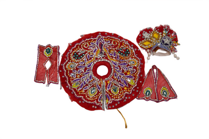 Red Bal Gopal Poshak