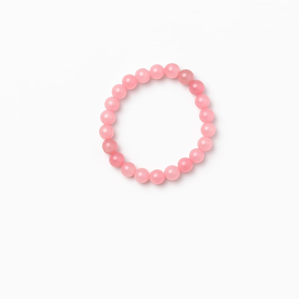 RK-Rose Quartz Natural Stone Balancing Bracelet