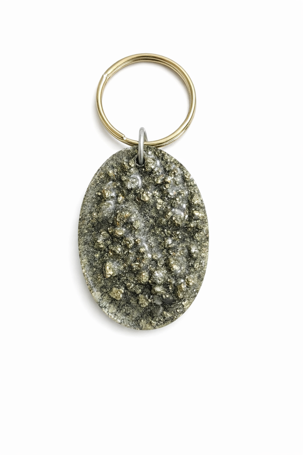 Pyrite Key Chain