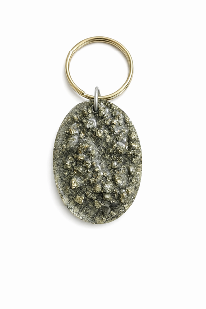 Pyrite Key Chain