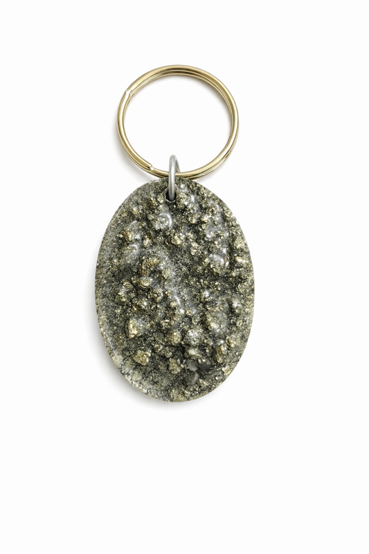 Pyrite Key Chain