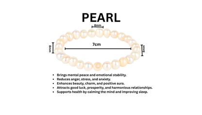 RK-Moti (Natural Pearl) Balancing Bracelet