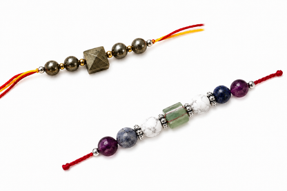 RK Store Divine Exclusive Rakhi Gift Set | Handmade Spiritual Rakhi Combo of 2